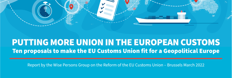 Wise Persons Group recommendations: what is the future of EU customs?